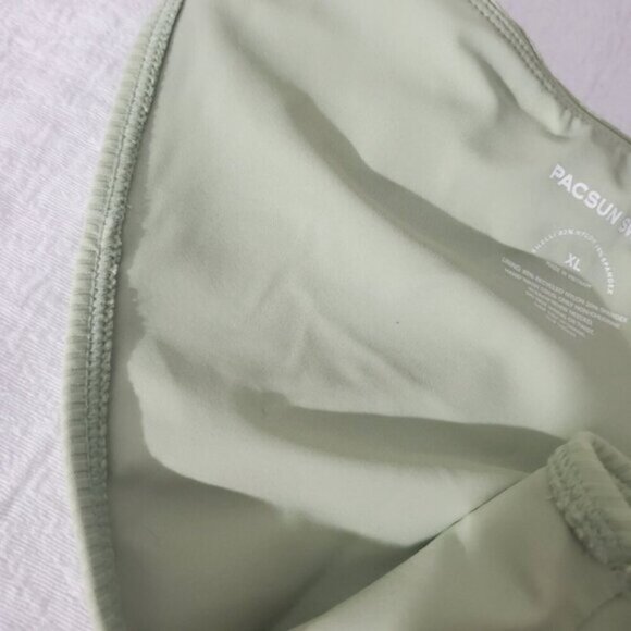 PACSUN Limited Edition Light Green "ALANNA" Ribbed Ring Bikini Bottom- NWT - Picture 7 of 14